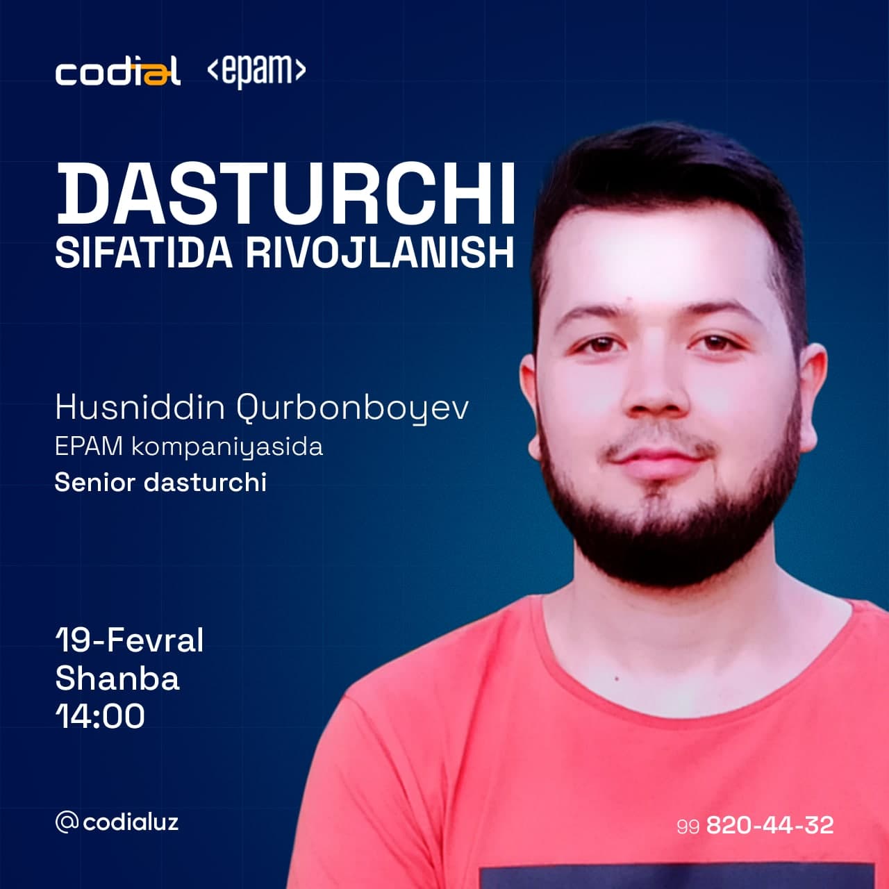 Dasturchi sifatida rivojlanish uchun nima qilish kerak?