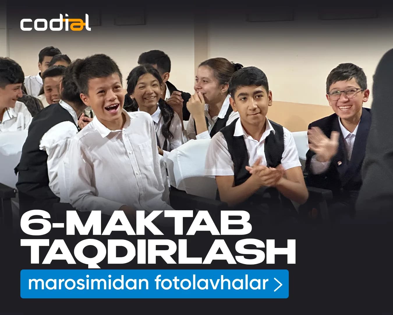 6-maktabda navbatdagi taqdirlaş marosimi!